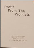 Profit from the Prophets